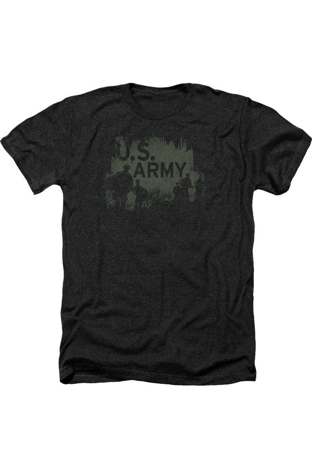 

Футболка US ARMY Soldiers Adult Heather Gildan, черный