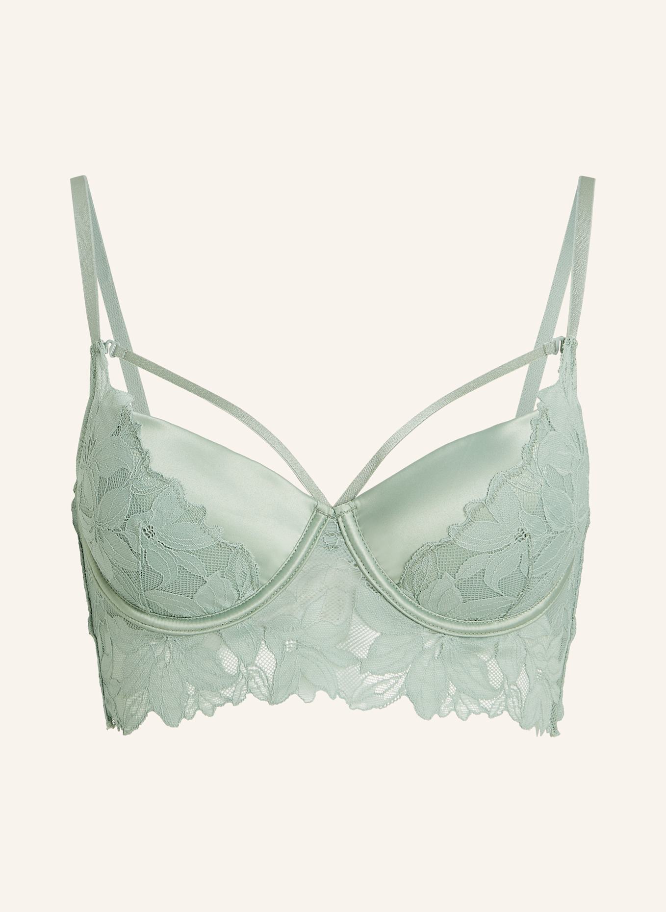 

Бюстгальтер на косточках Ингрид Hunkemöller, зеленый