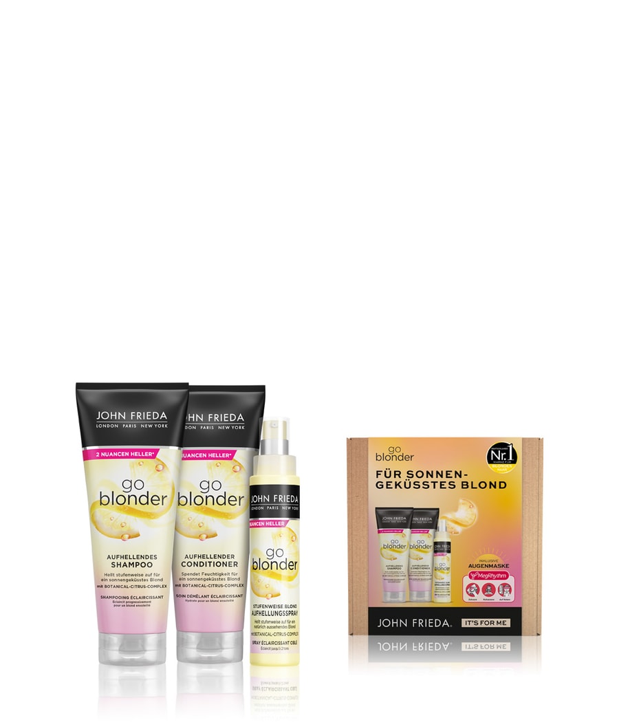 

Набор для ухода за волосами JOHN FRIEDA Sheer Blonde Go Blonder Vorteils-Set, 1 шт.