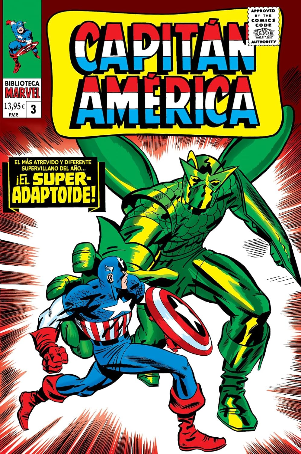 

Biblioteca marvel capitán américa 3. 1966-67: tales of suspense 81-91 usa (PANINI ESPAÑA S.A.)