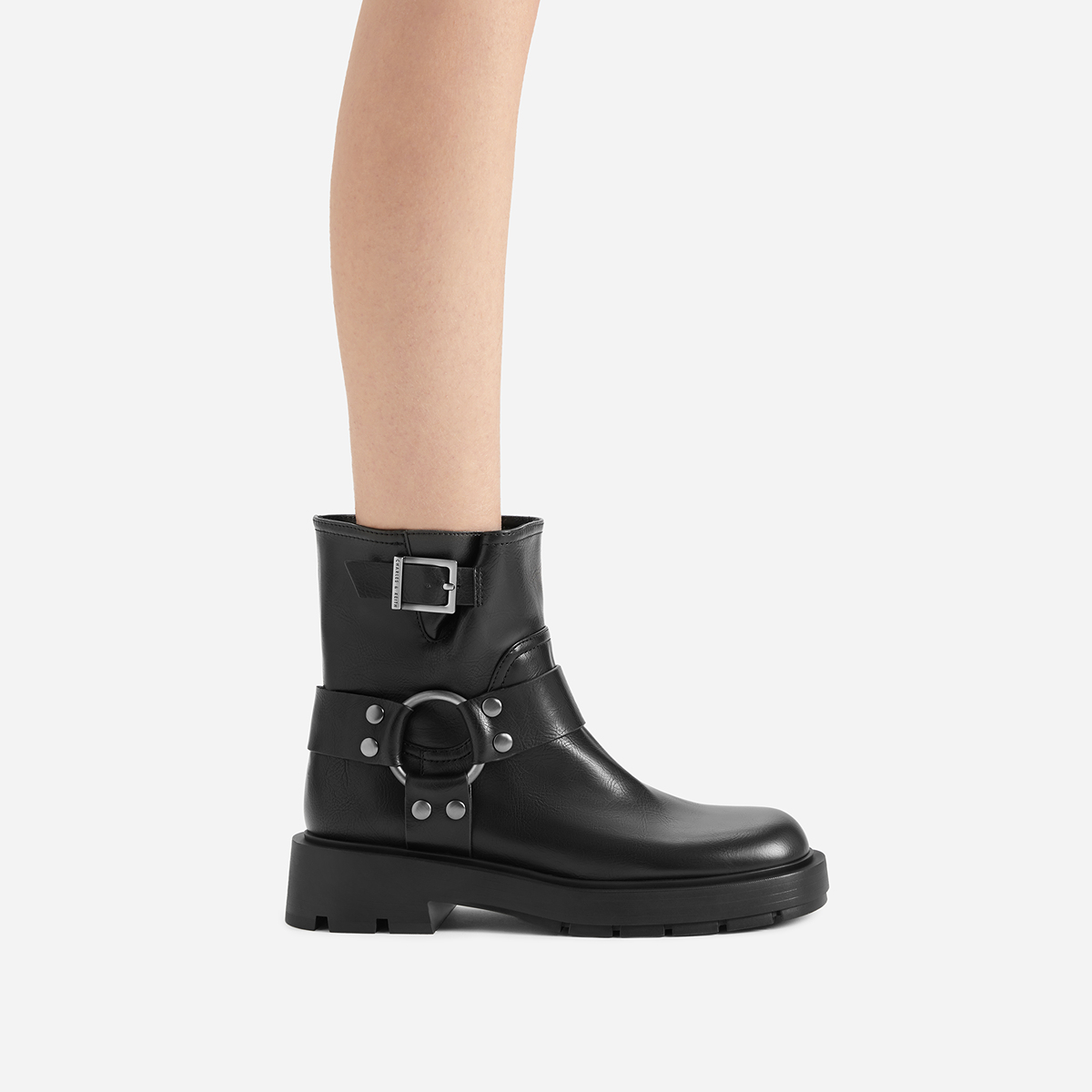 Ботильоны женские CHARLES&KEITH, Темно-коричневый — фото 4