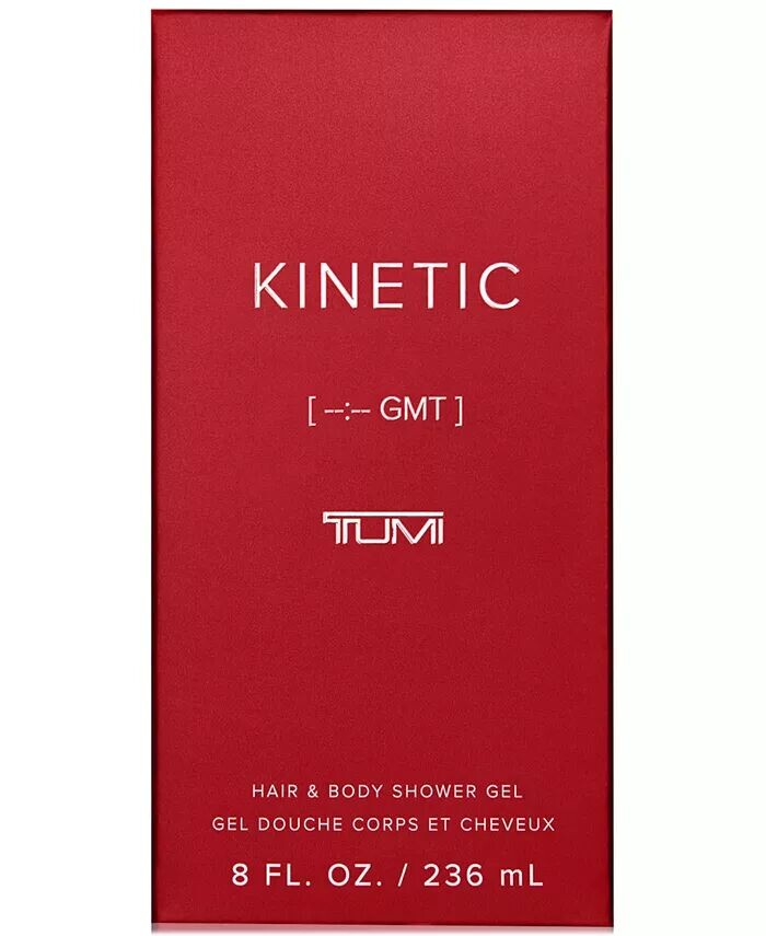 Гель для душа Tumi Kinetic для мужчин, для волос и тела, 8 унций — фото 4