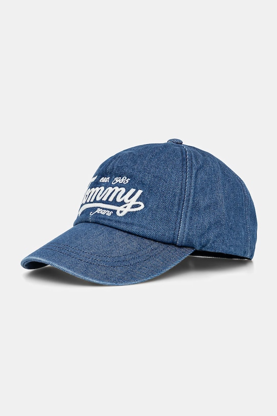 

Джинсовая кепка с козырьком Tommy Jeans, темно-синий