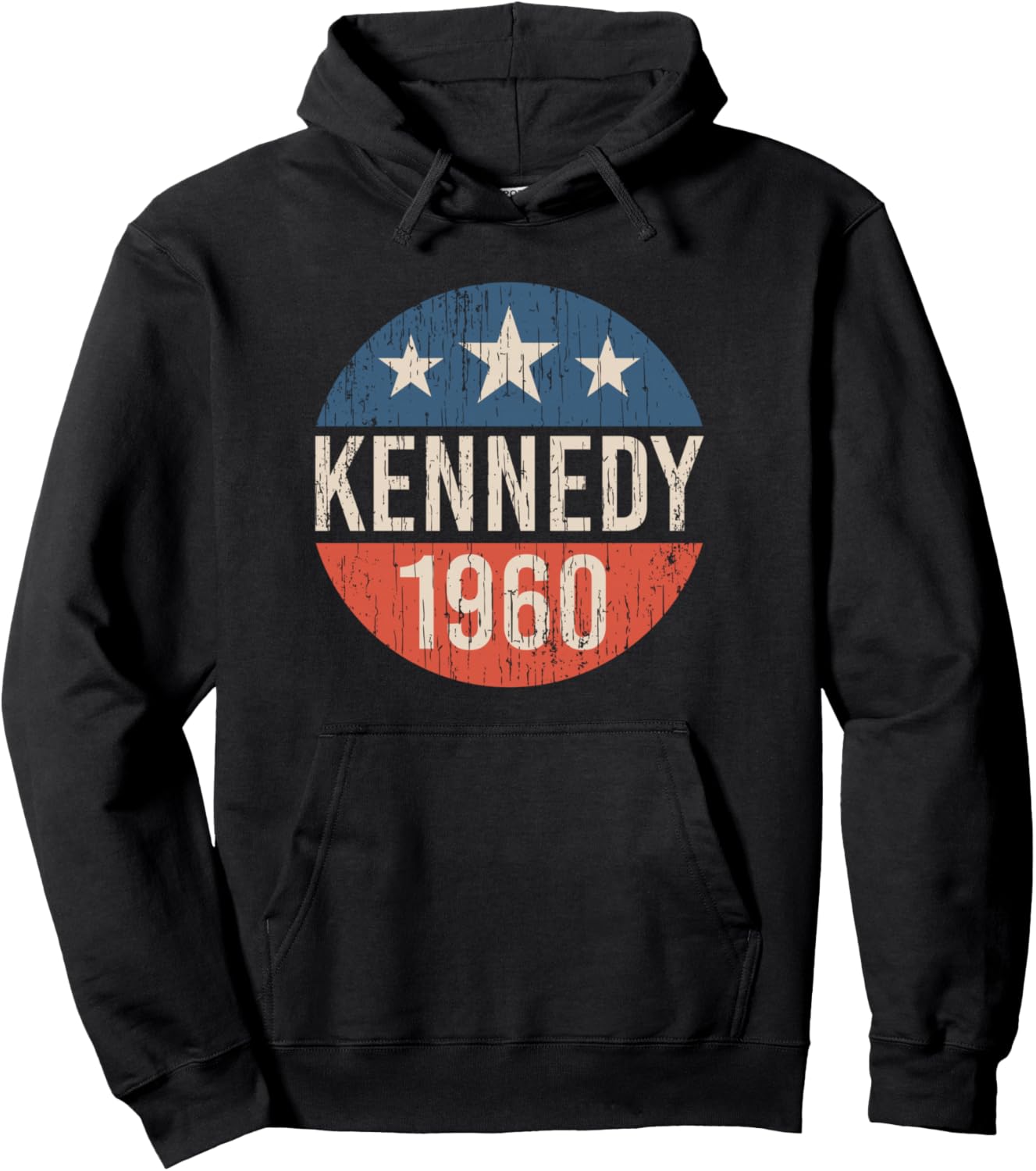 

Худи в стиле ретро Kennedy 1960 Utopia Sport Kennedy Shop, черный