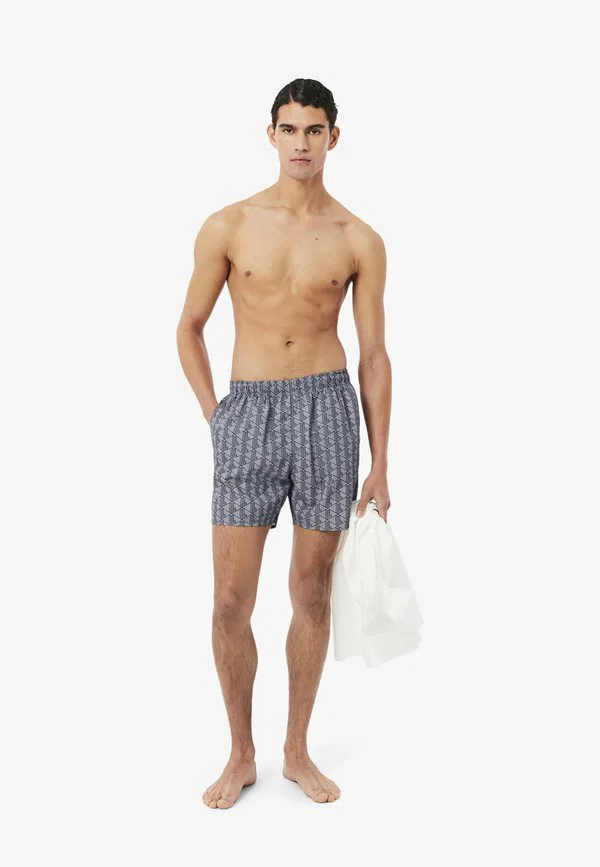 Плавки-Шорты maillot de bain Lacoste, Gris Fonce Gris-Yin — фото 4