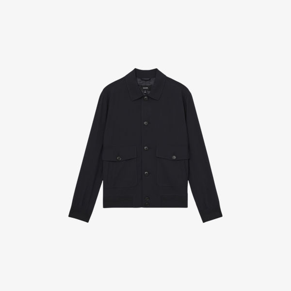 

Куртка-блузон Reiss Raider, синий