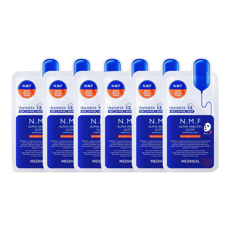 

Маска для лица Unisex MEDIHEAL, medihyde new hydrating radiance facial mask 6 pcs