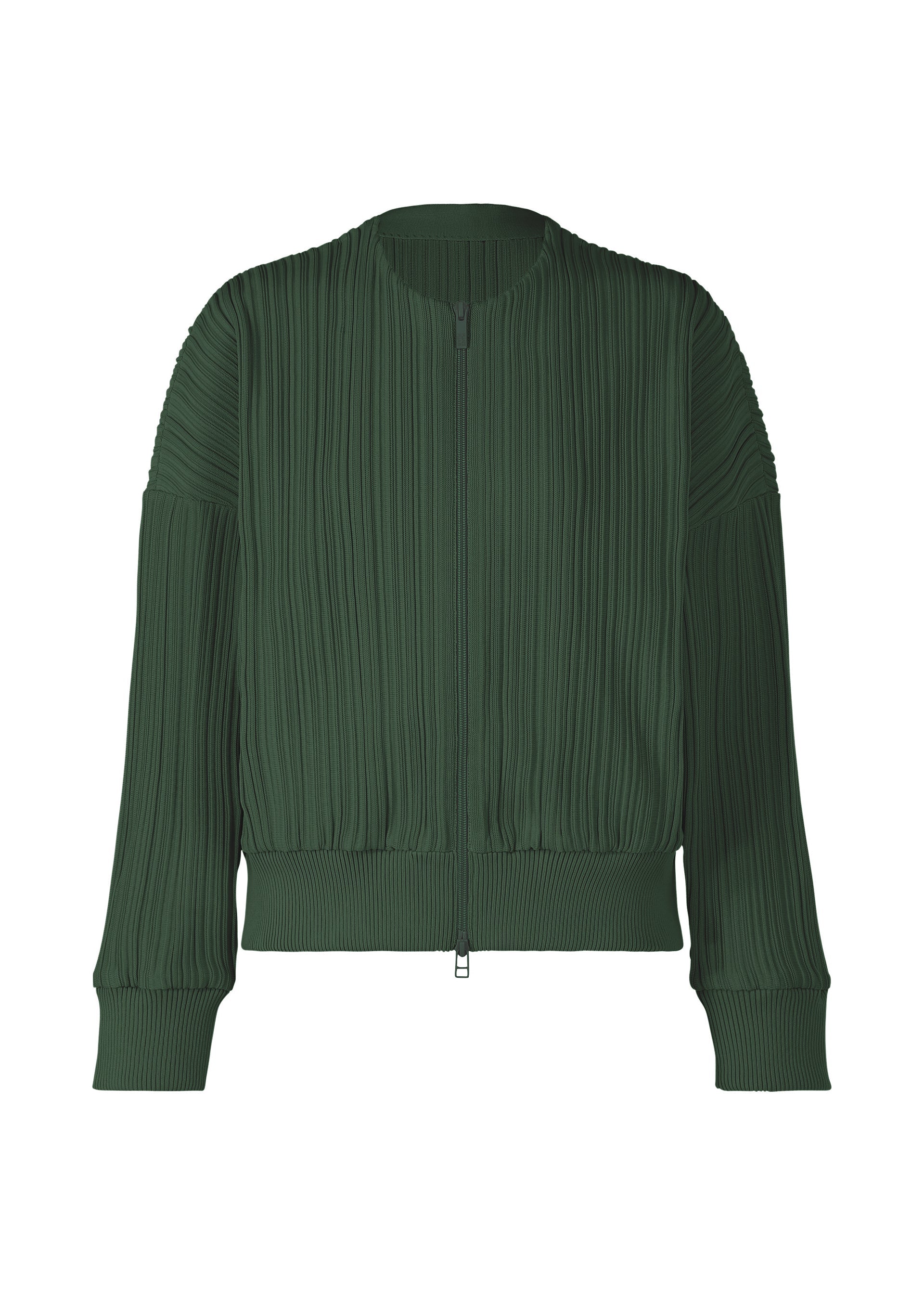 

Куртка crepe knit Pleats Please Issey Miyake, зеленый