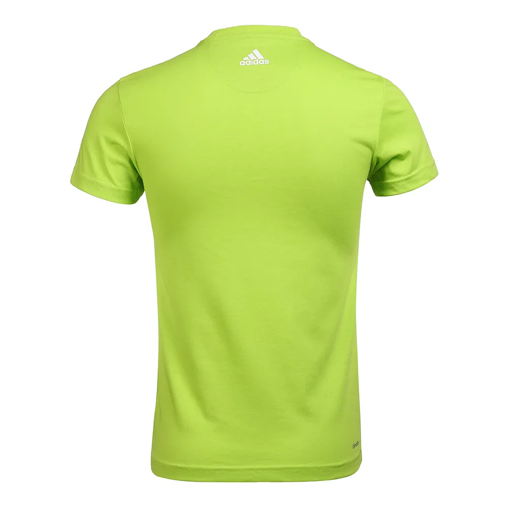 Футболка Adidas SportESSENTIALS зеленая — фото 3