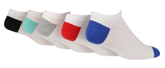 

Цветные пятка и носок Wildfeet, красный