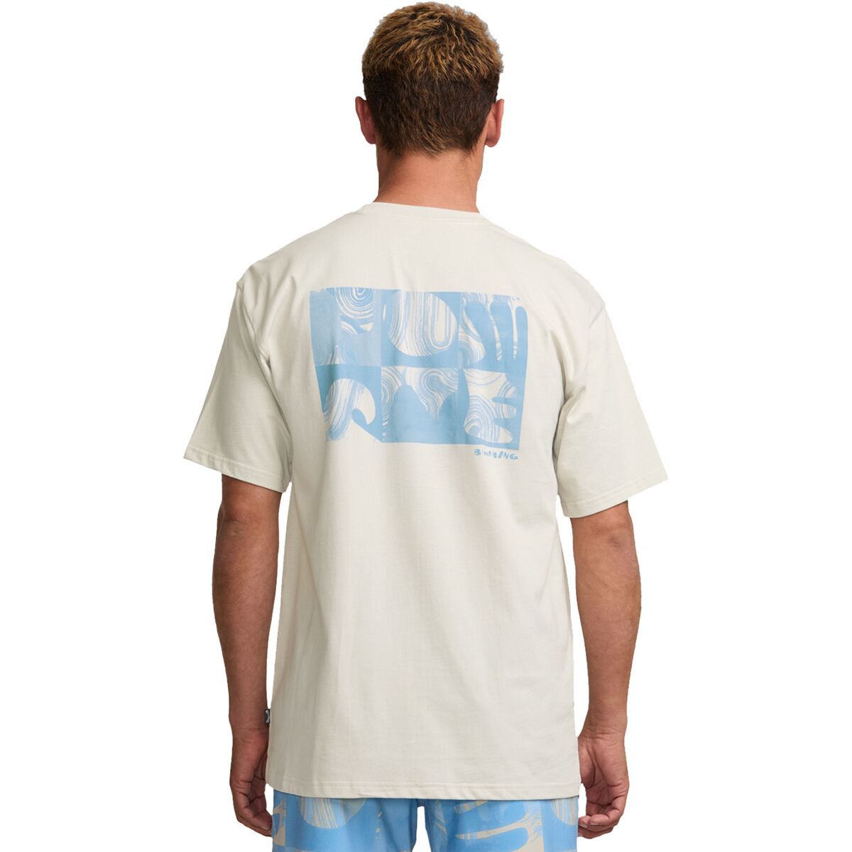 

Футболка с коротким рукавом Elements regular Billabong, цвет stone