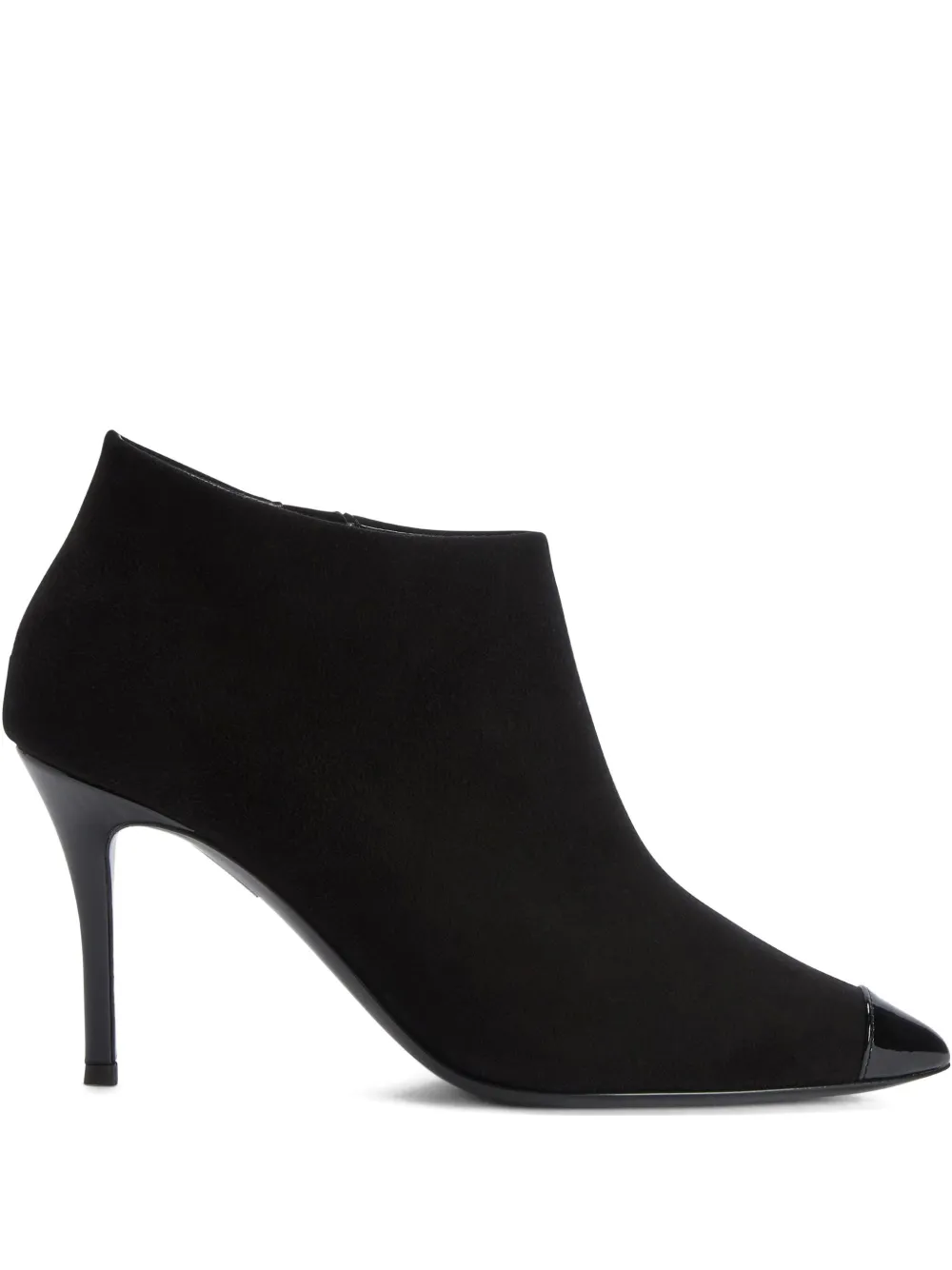 Ботильоны Greek 90 с заостренным носком Giuseppe Zanotti, черный