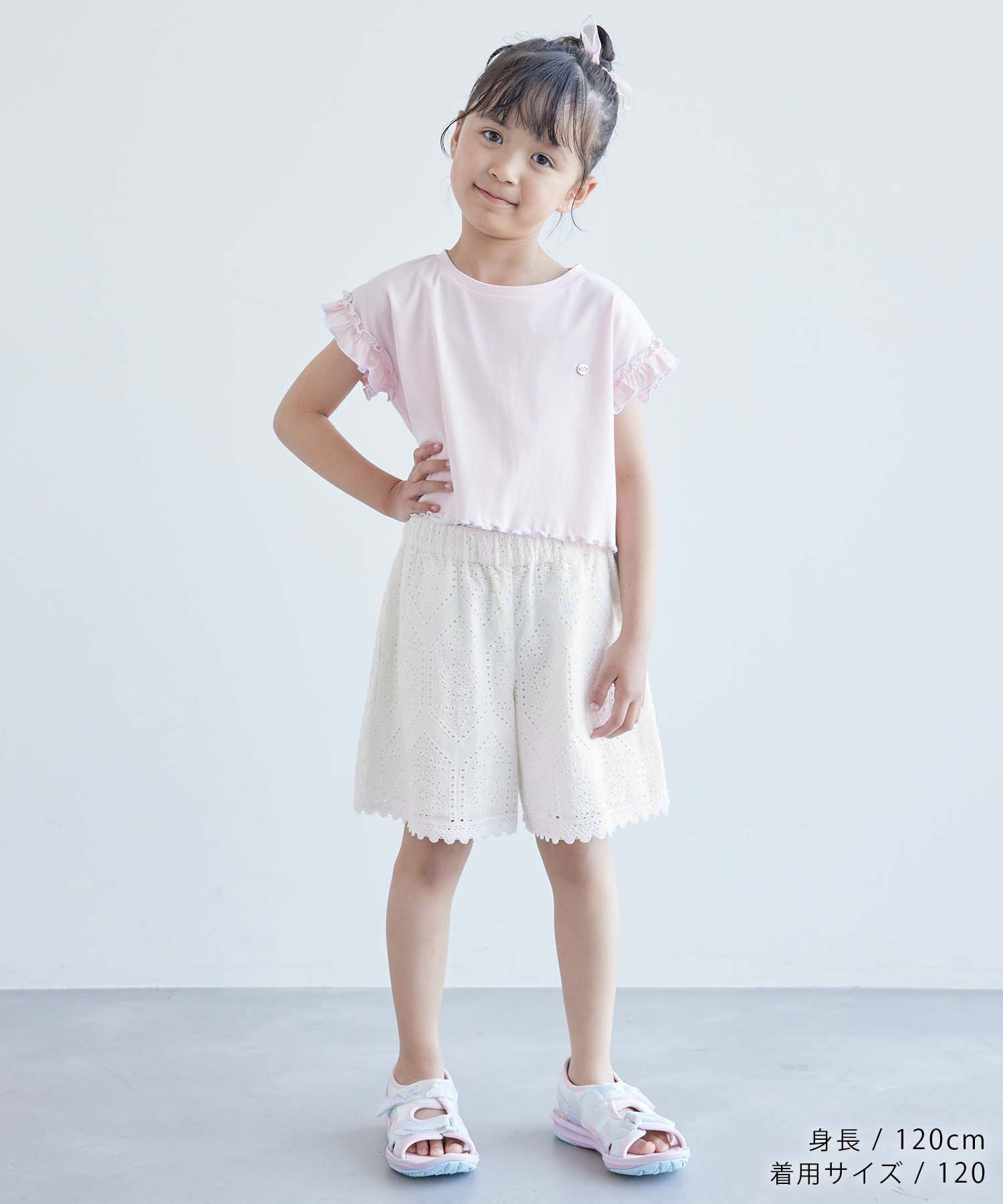 ИНДИЙСКИЕ кружевные шорты ROPE' PICNIC KIDS, Off-white (15)