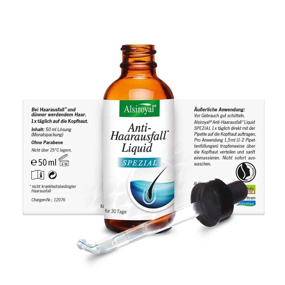 Растительная сыворотка Alsiroyal Anti-Hair Loss Liquid Special против выпадения волос Alsiroyal — фото 4