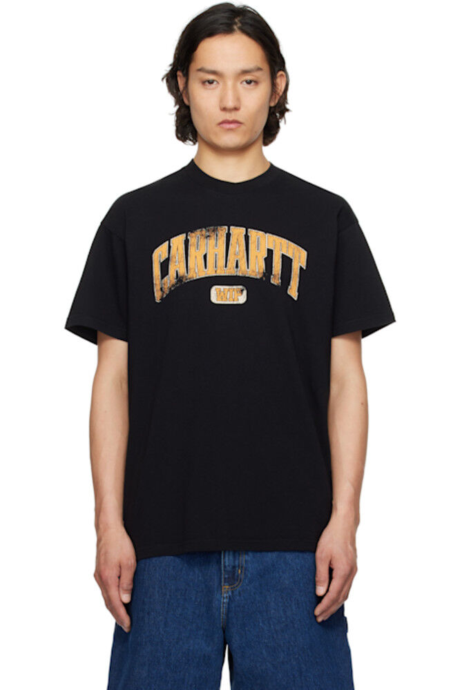 

Черная футболка с надписью «Lecture» Carhartt Work In Progress