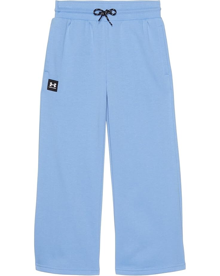 

Брюки Under Armour Kids Wide Leg Fleece Pants, цвет Horizon Blue