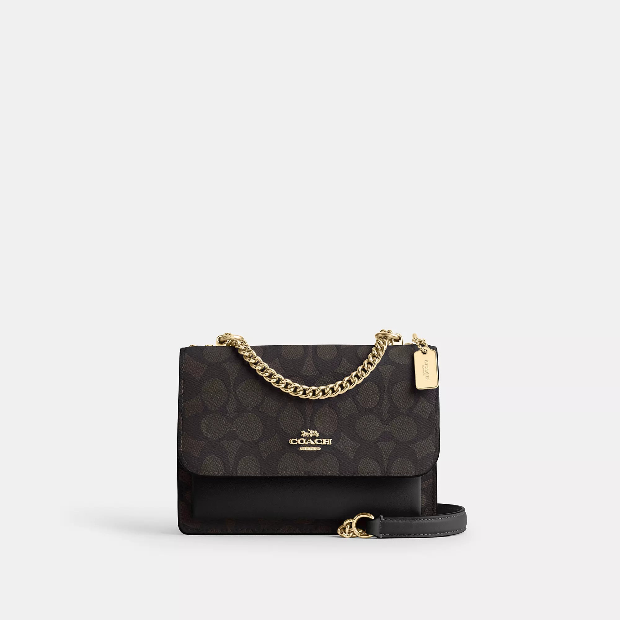 

Сумка через плечо Coach Outlet Mini Klare из фирменной парусины
