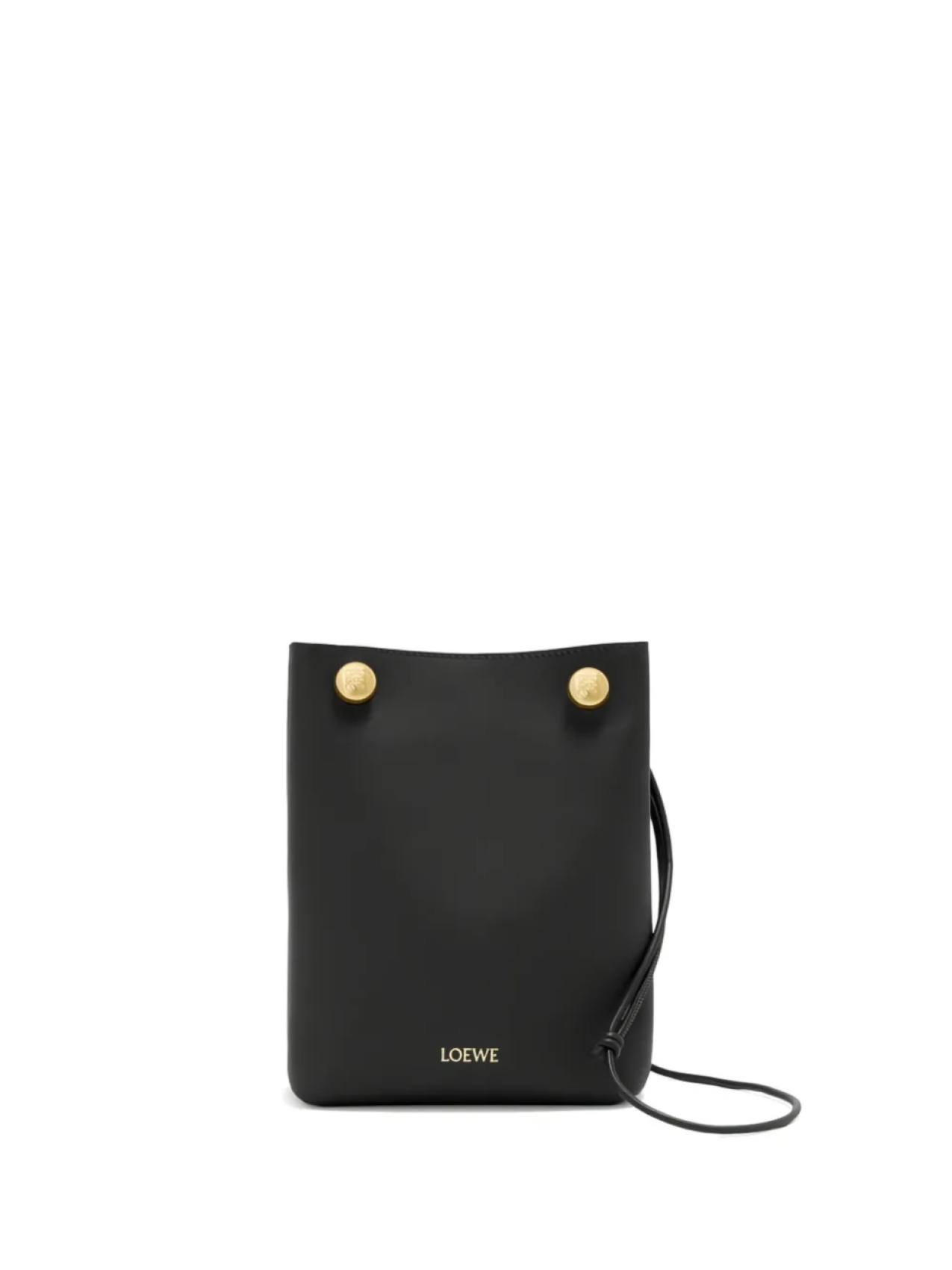 

Сумка-клатч LOEWE Pebble, черный