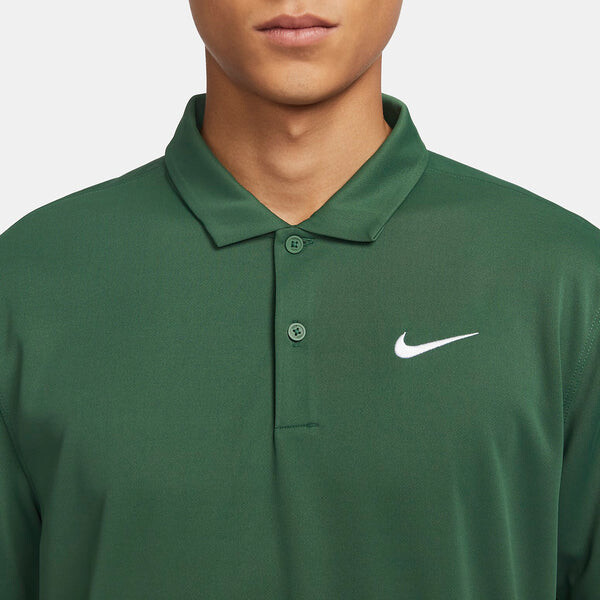 Футболка NikeCourt Dri-FIT Tennis Polo 'Green', зеленый — фото 2