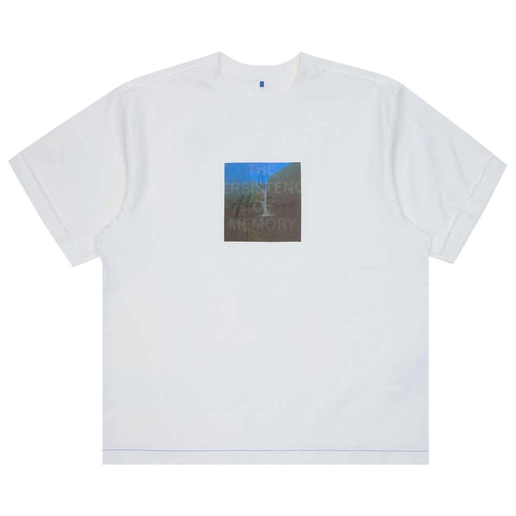 

Футболка Ader Error Semi-Oversized Fit T-Shirt 'Off White', кремовый