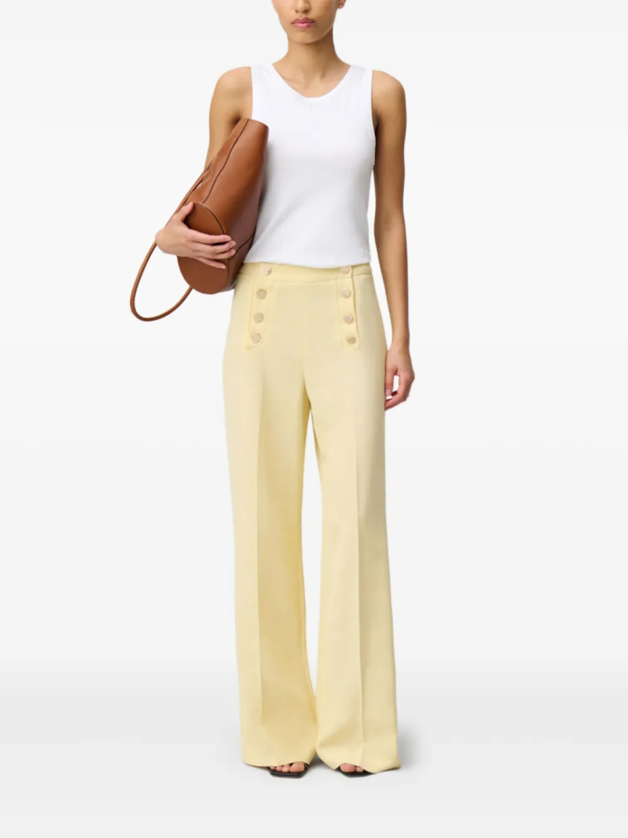 

Claudie Pierlot прямые брюки, желтый
