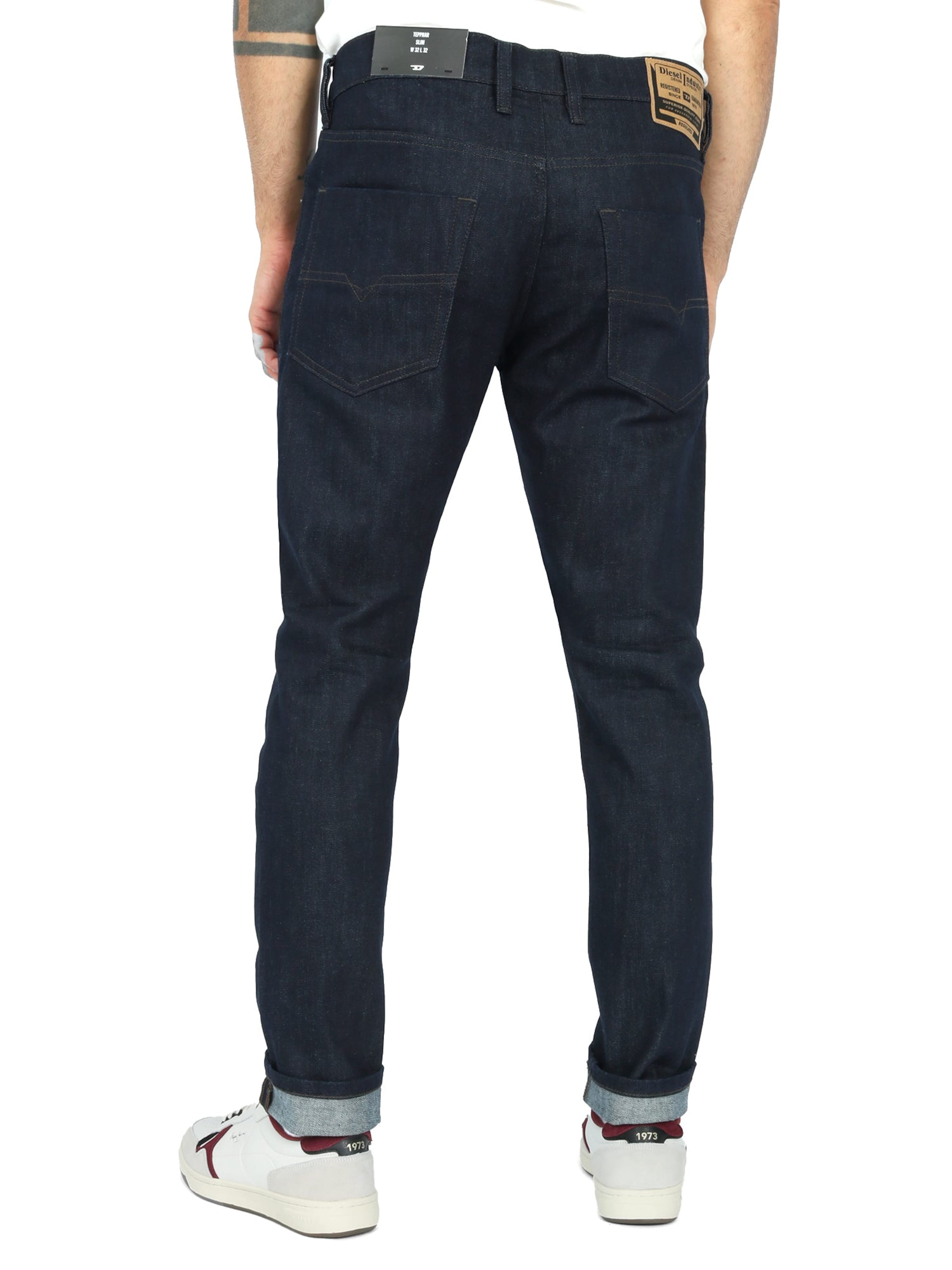 DIESEL Джинсы Slim fit 'Tepphar-X' в темно-синем цвете — фото 3