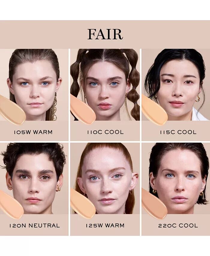 Teint Idole Ultra Wear Care & Glow Serum Тональная основа Lancôme, цвет 220C Fair - light with cool pink undertones — фото 3
