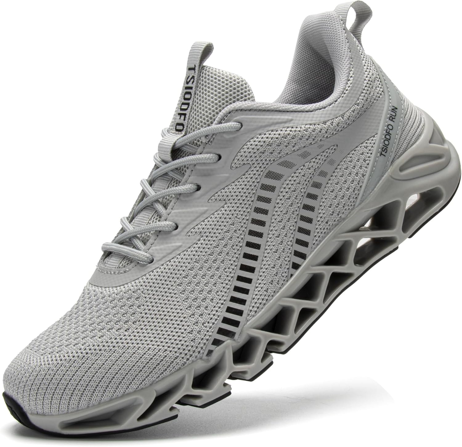 

Мужские спортивные кроссовки SKDOIUL для бега, сетчатые, дышащие, для трейлов, модные кеды, светло-серый