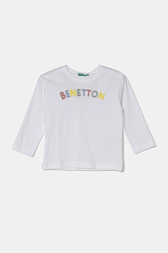 

Детская хлопковая водолазка United Colors Of Benetton, белый