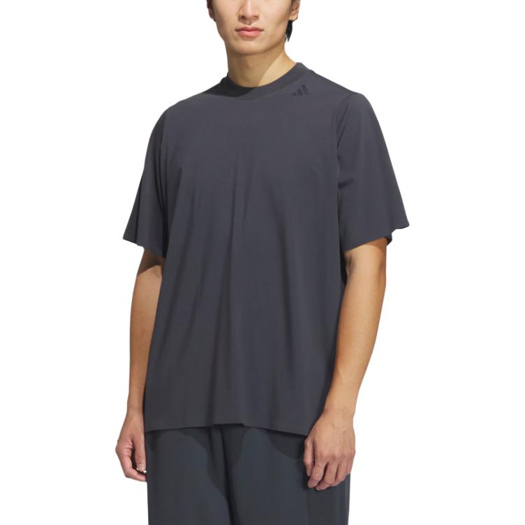 Футболка Sportlife мужская dark heather gray Adidas, серый — фото 3