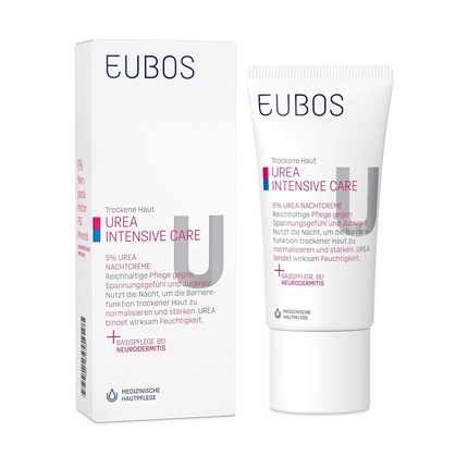 

Ночной крем с 5% мочевиной 50 мл для сухой кожи Eubos