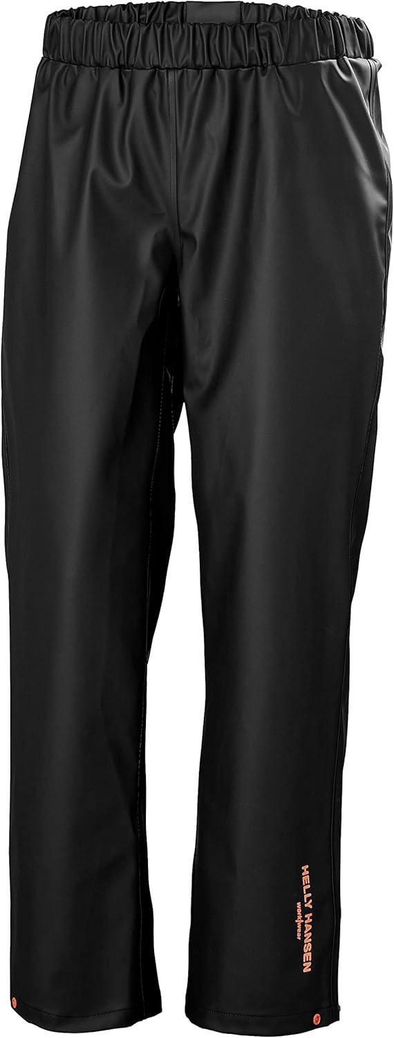 

Helly-Hansen Workwear Women's Luna/Gale Rain Pant - водонепроницаемые штаны для работы, гольфа и рыбалки Helly Hansen, 990 Black