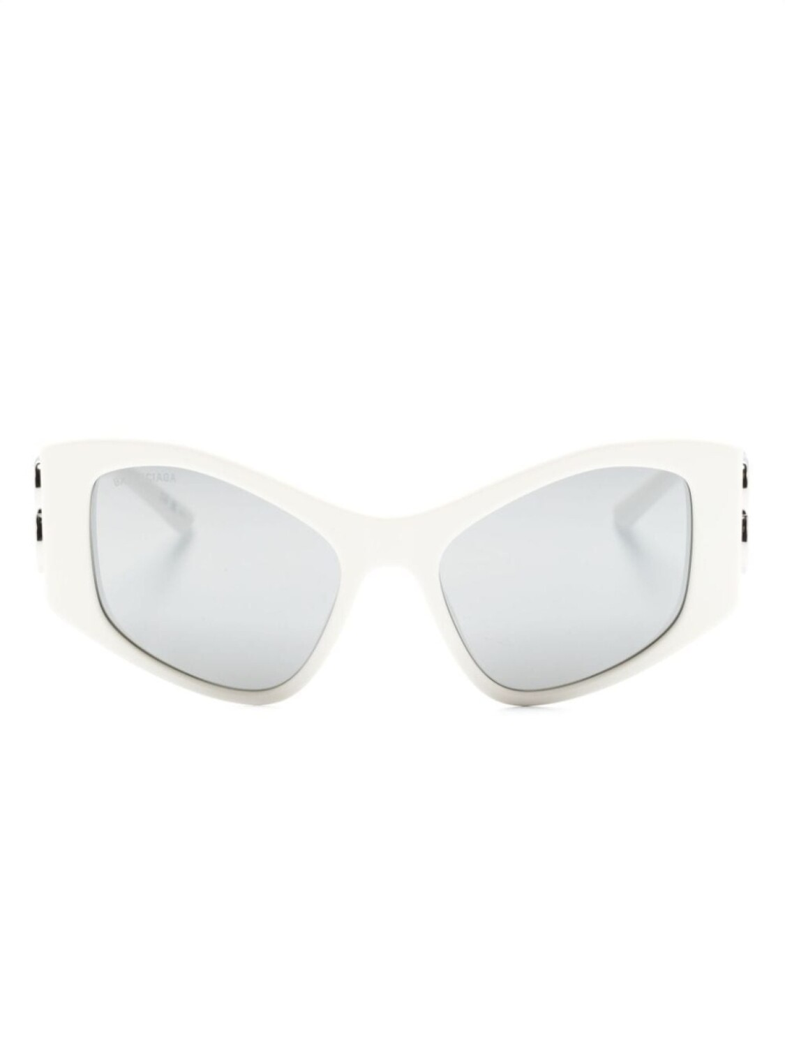 

Balenciaga Eyewear солнцезащитные очки Dynasty в D-образной оправе, белый