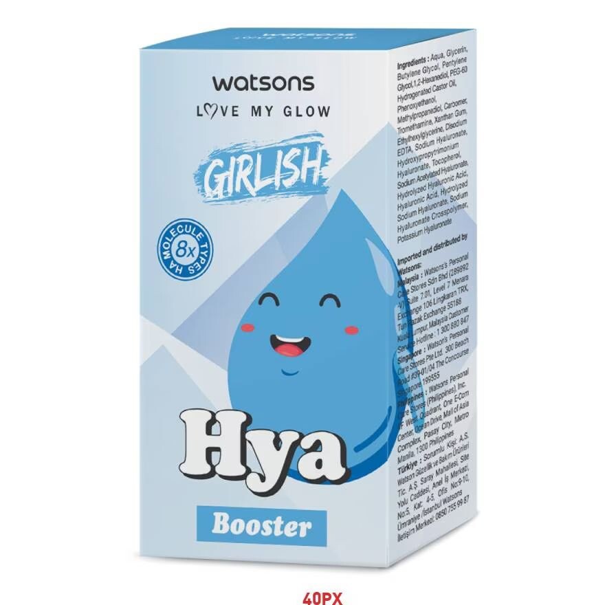 

Watsons Girlish Hya Booster 10 мл, Clear serum