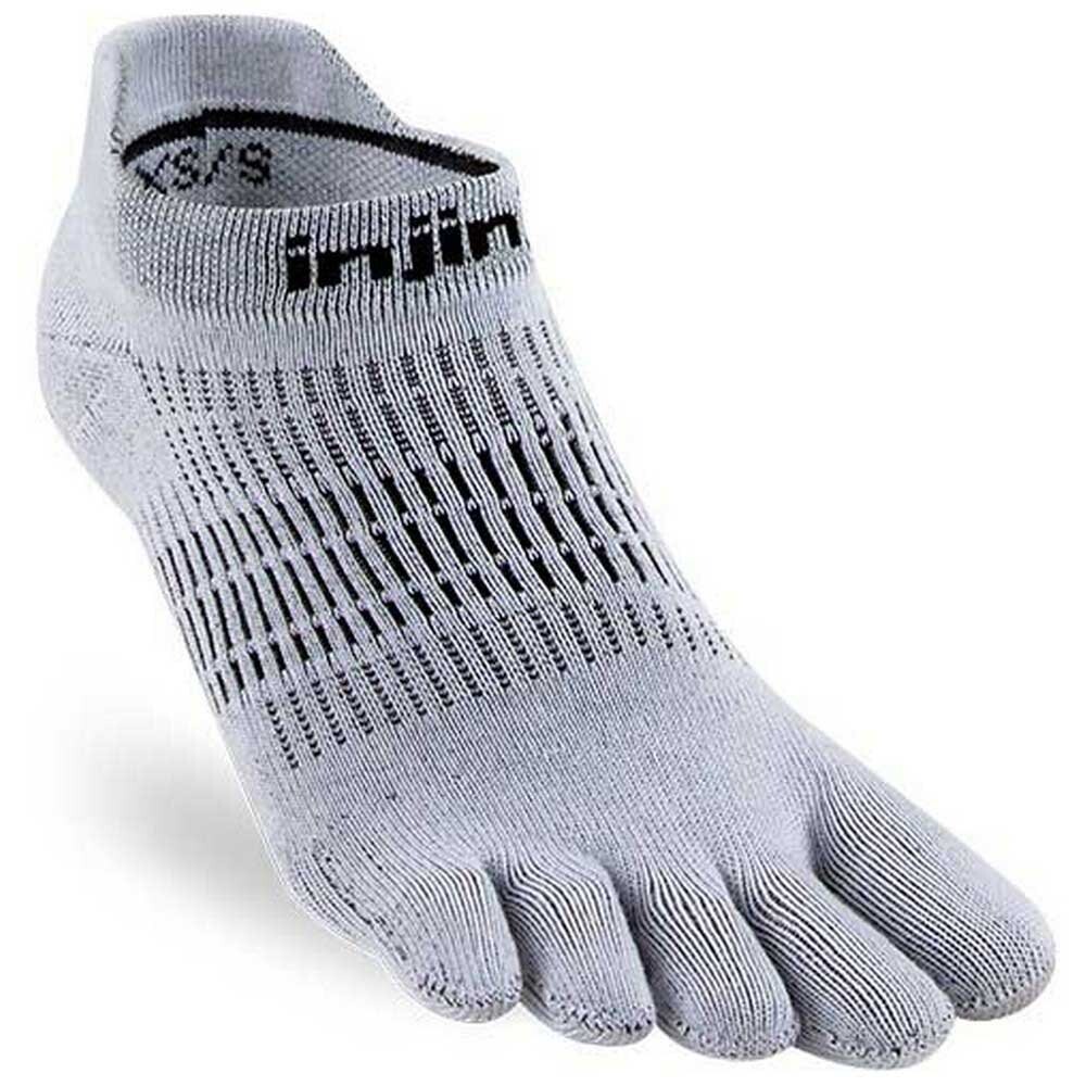 

Носки Injinji Run Lightweight No-Show, серый