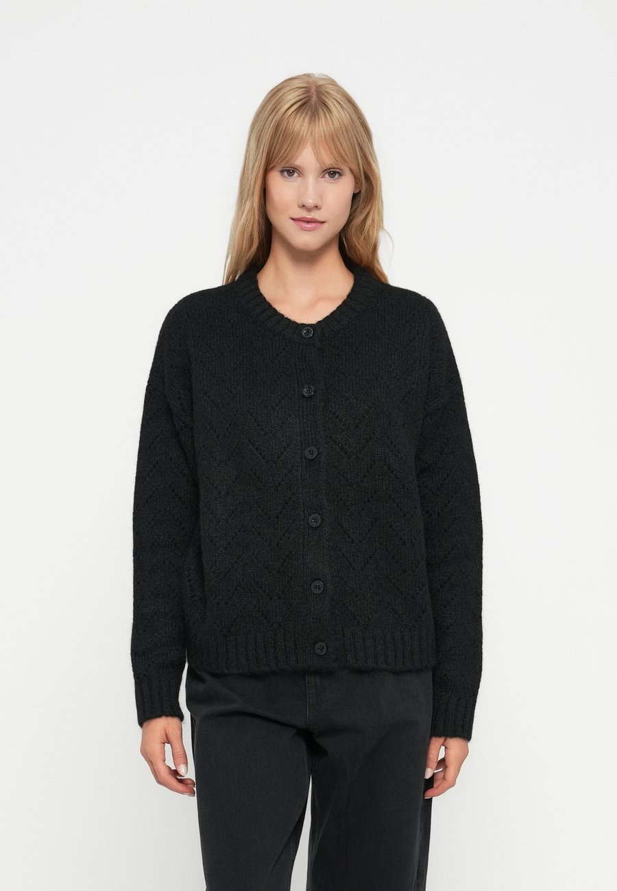 Кардиган GAP FUZZY TEXTURE CARDI, Black