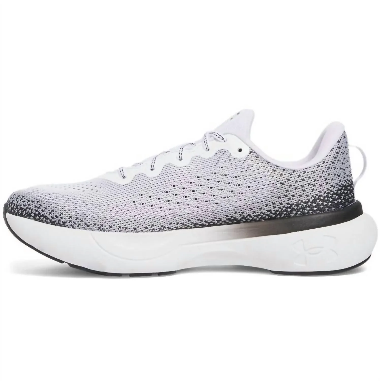 Мужские беговые кроссовки Infinite, бело-черные Under Armour