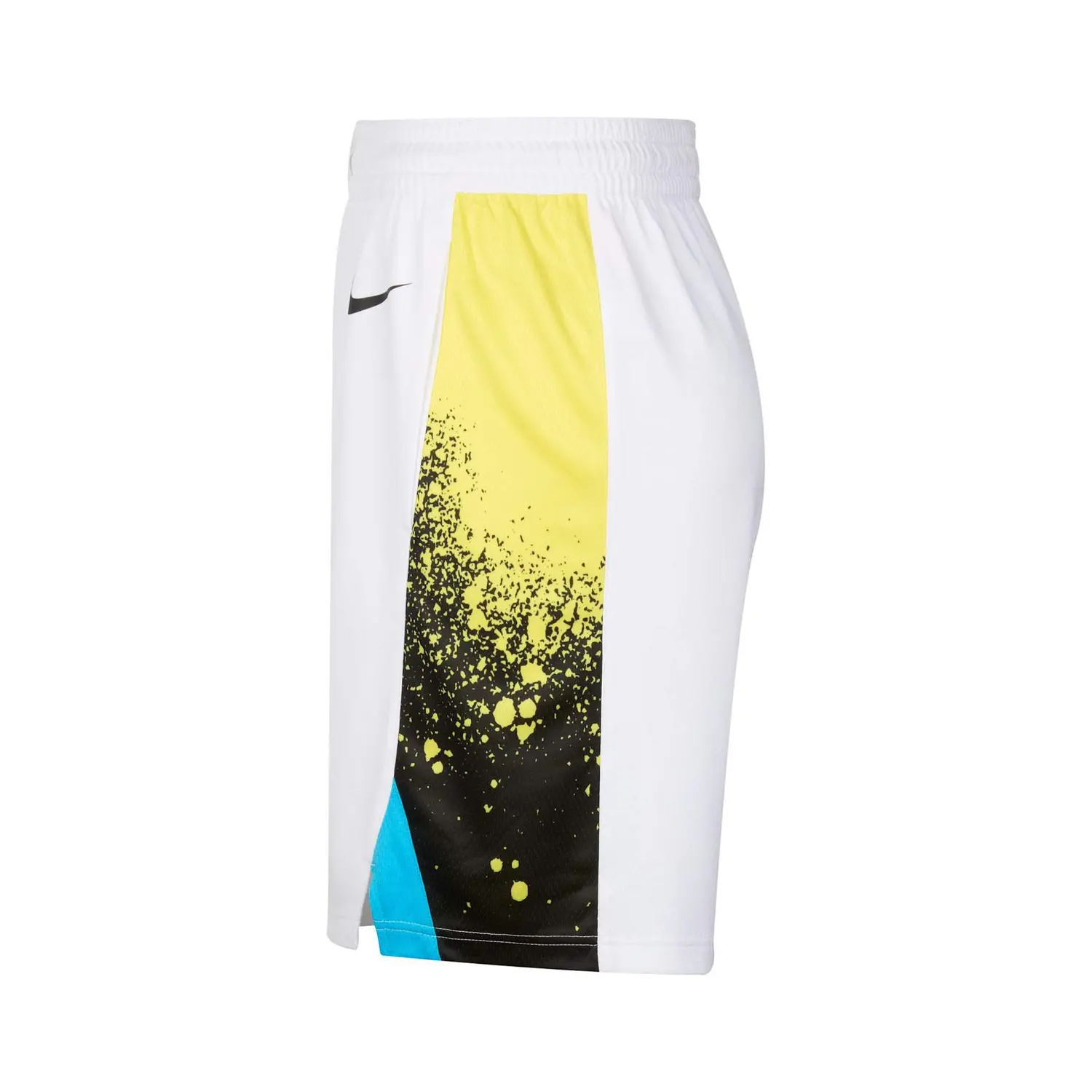Шорты баскетбольные Indiana Pacers Swingman CE Unisex Nike, белый/черный — фото 4