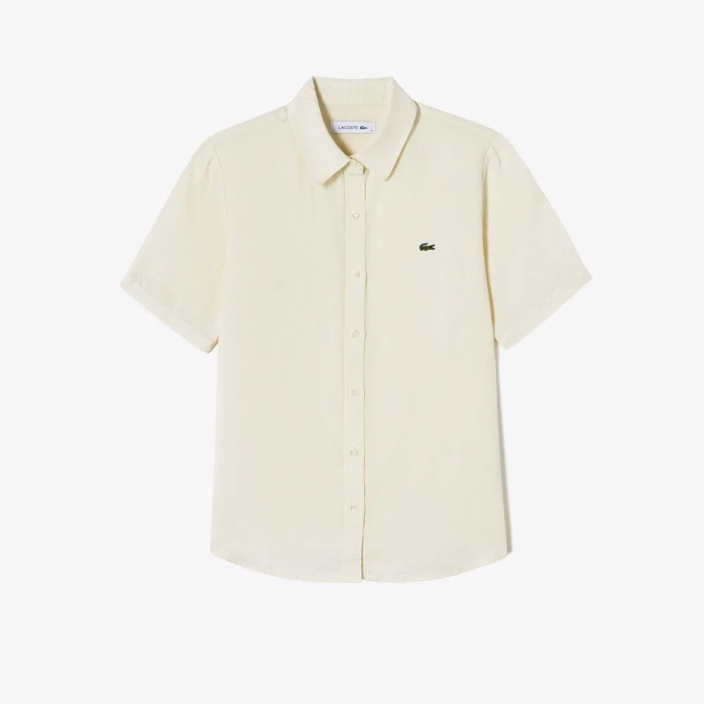 Рубашка Lacoste Regular, женская, айвори