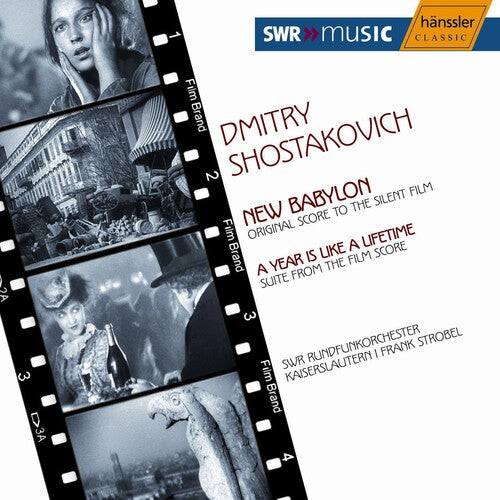 

CD диск Shostakovich / Adomeit / Swr Radio Orch / Strobel: New Babylon & a Year Is Like a Lifetime