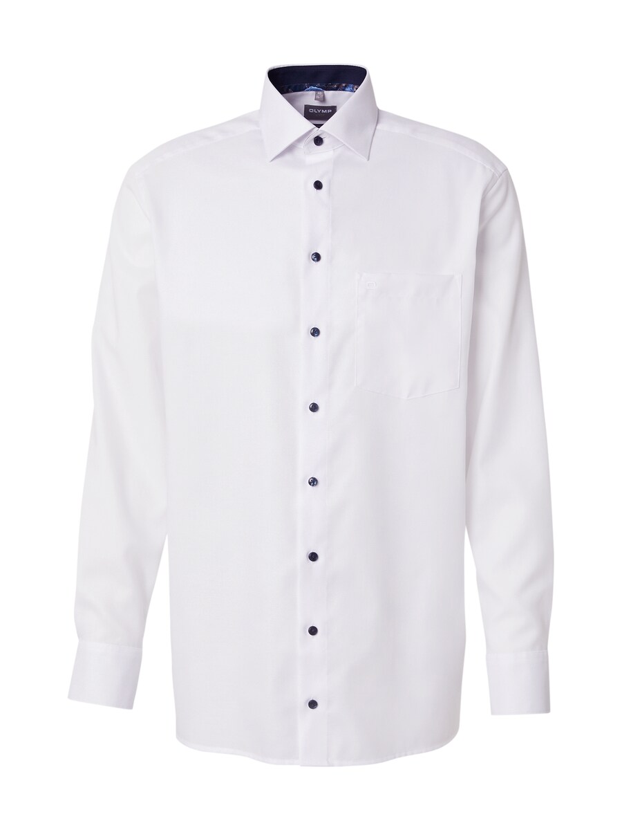 

Рубашка на пуговицах классического кроя OLYMP, белый