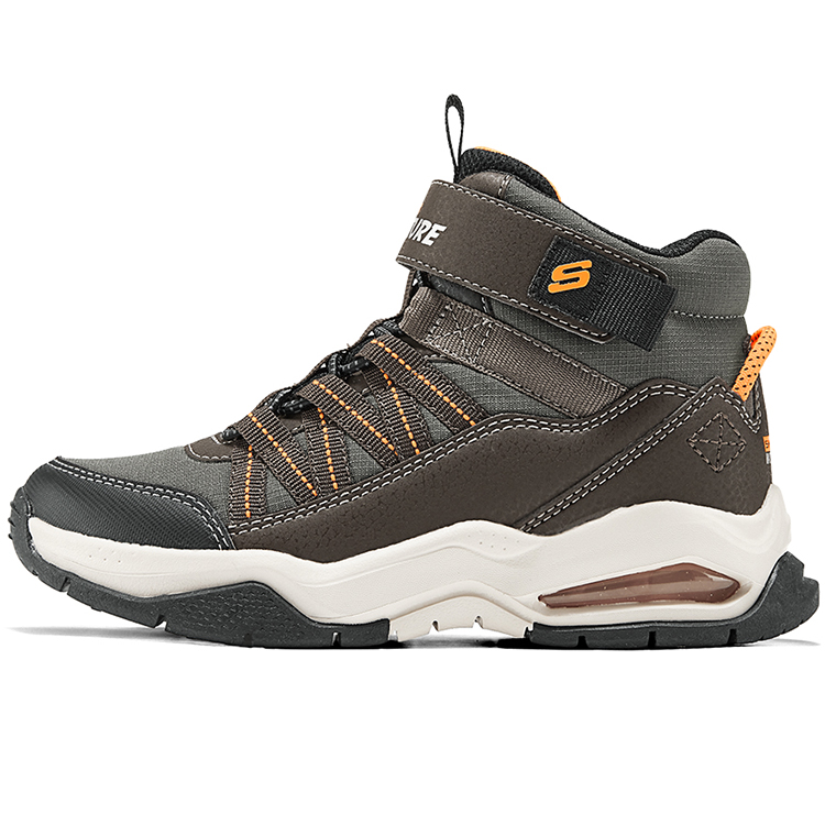 

Детские повседневные кроссовки High Top коричневые Skechers, шоколад/оранжевый