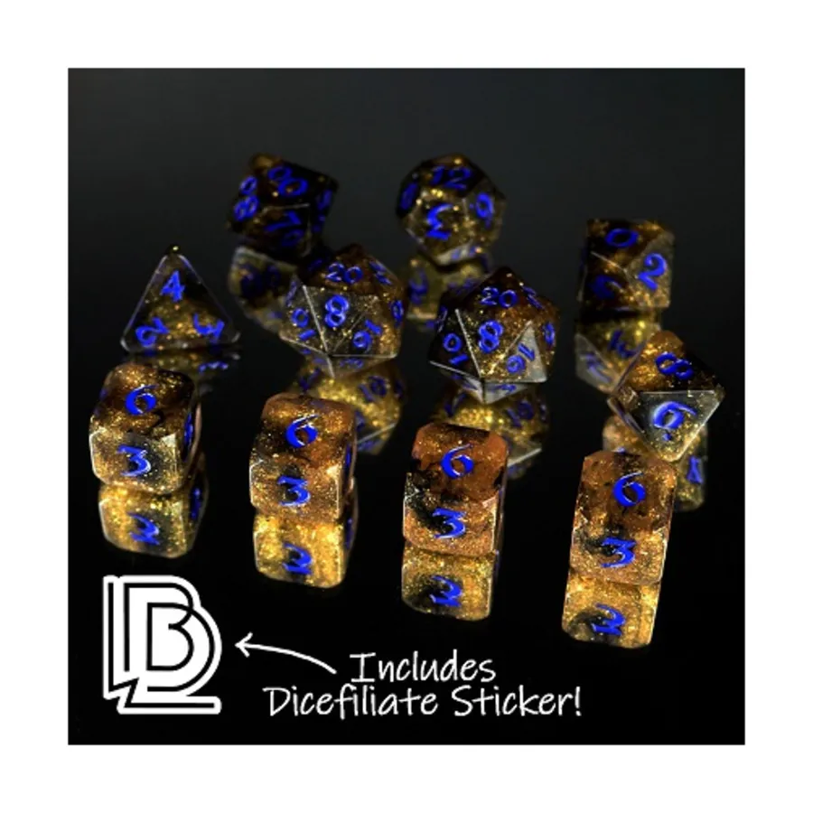 

Poly Set - Авалор Минтака для Б. Дэйва Уолтерса (11), Polymer Poly Sets (Die Hard Dice)