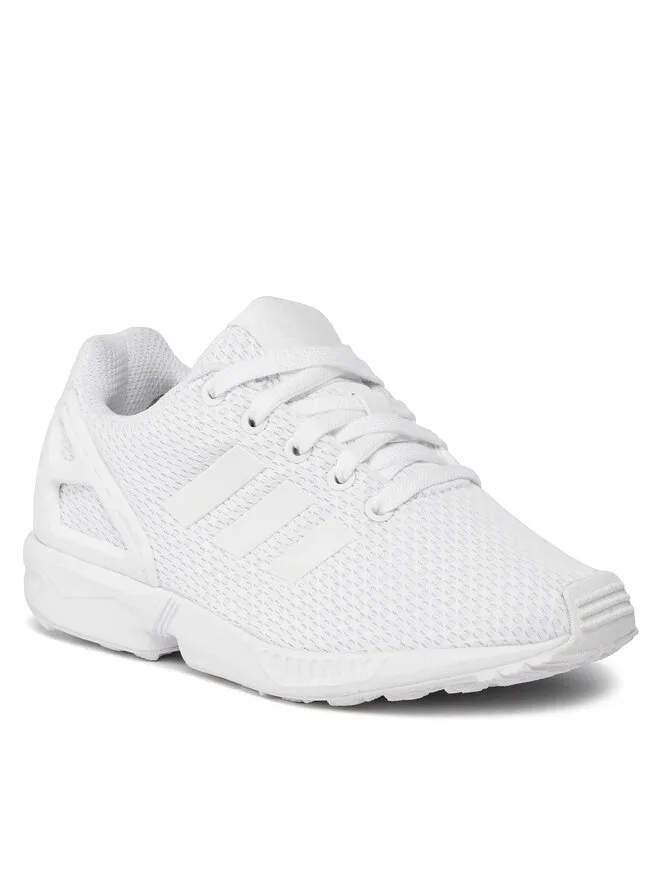 Adidas Кроссовки Zx Flux K S81421 белые — фото 2