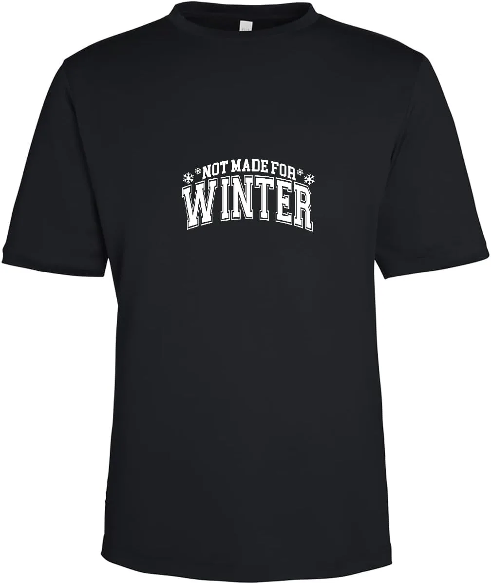 

Футболка Inktastic Not Made for Winter — белая