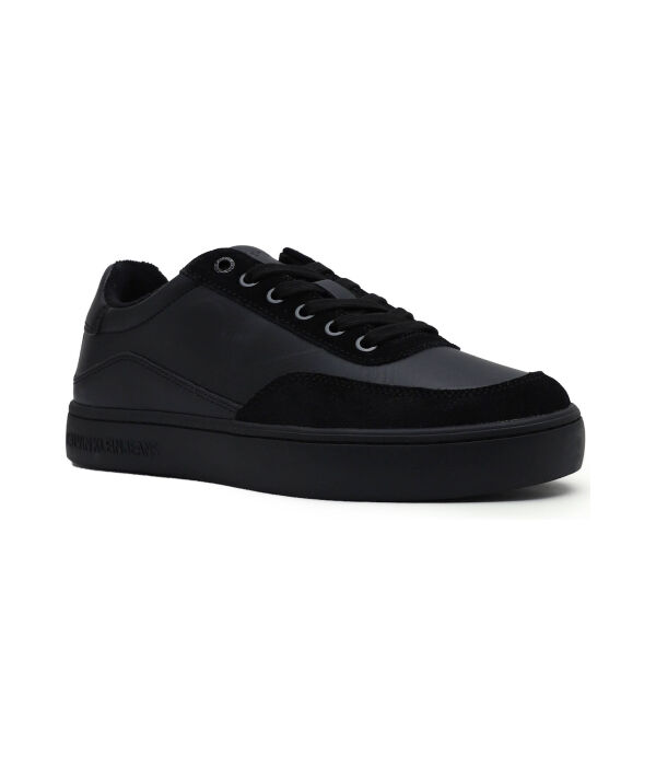 

Кожаные кеды классические cupsole шнуровка микс lth Calvin Klein Jeans, черный