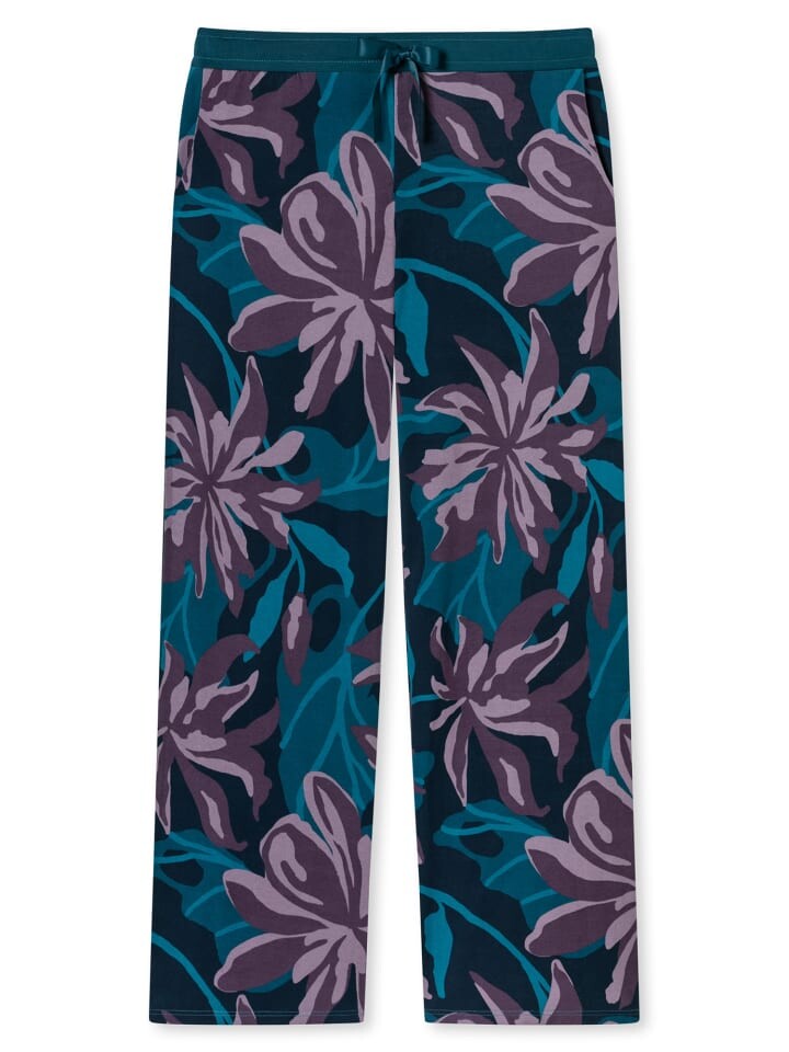 

Пижамные брюки Schiesser Mix & Relax, цвет blau, pflaume