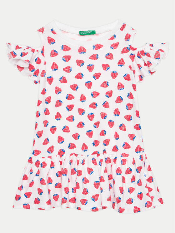 

Платье стандартного кроя United Colors Of Benetton, белый