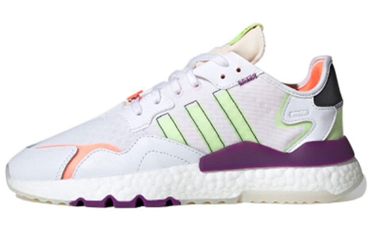 

Кроссовки Adidas Originals Originals Nite Jogger 'White Green Purple', Серый, Кроссовки Adidas Originals Originals Nite Jogger 'White Green Purple'