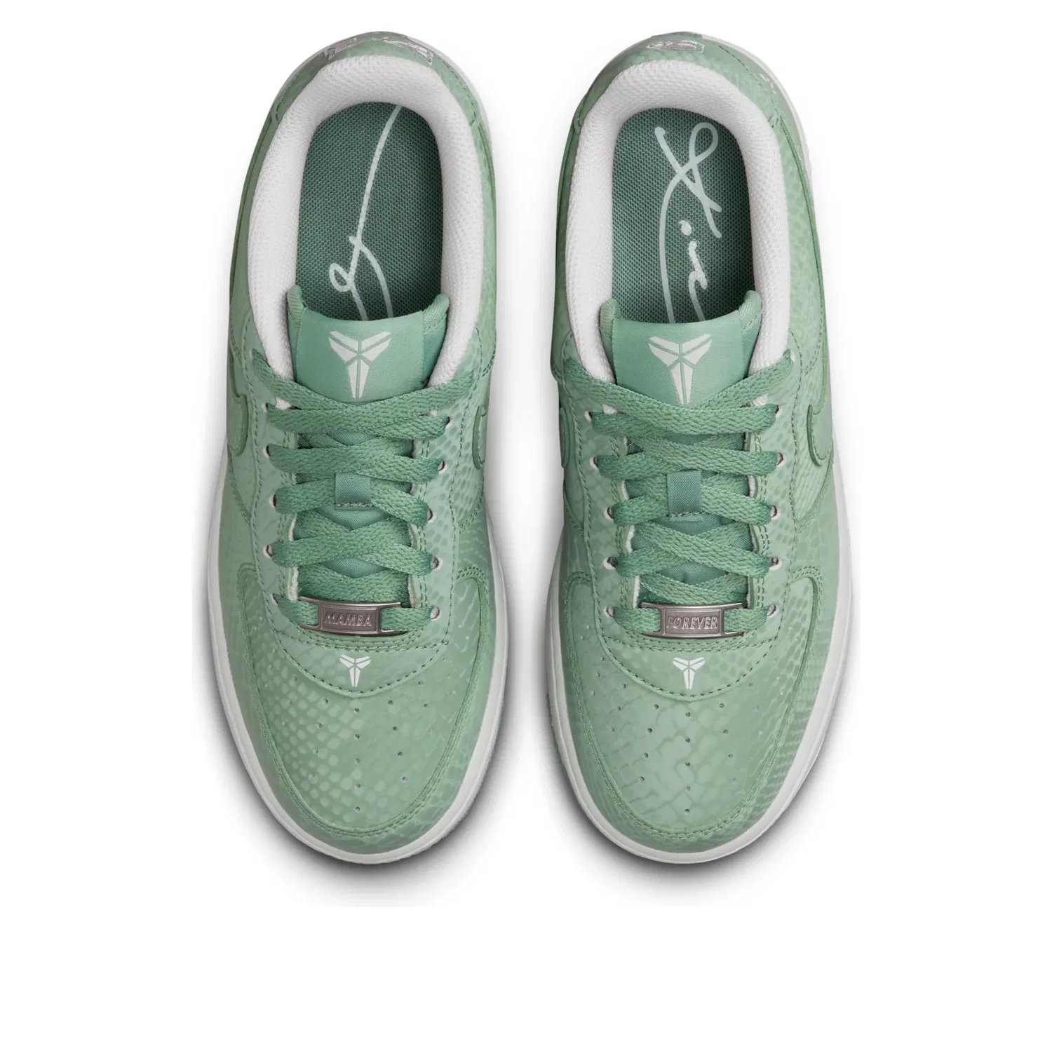 Кроссовки Nike Air Force 1 Low 'Kobe Bryant Forever - Steam' IO4610-005, зеленый — фото 2